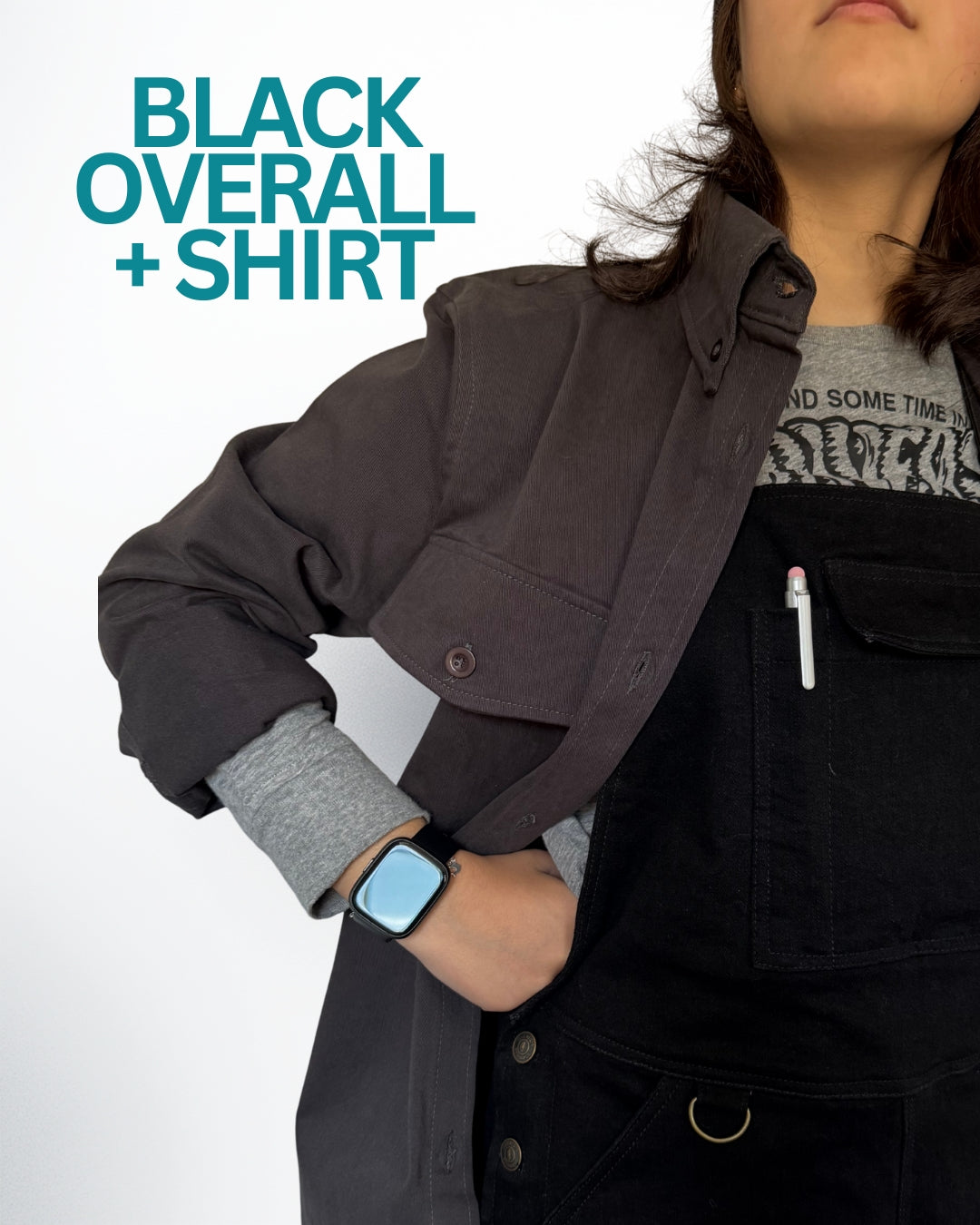 Bundle N°1 : Black Zenith Overall + Grey Shirt