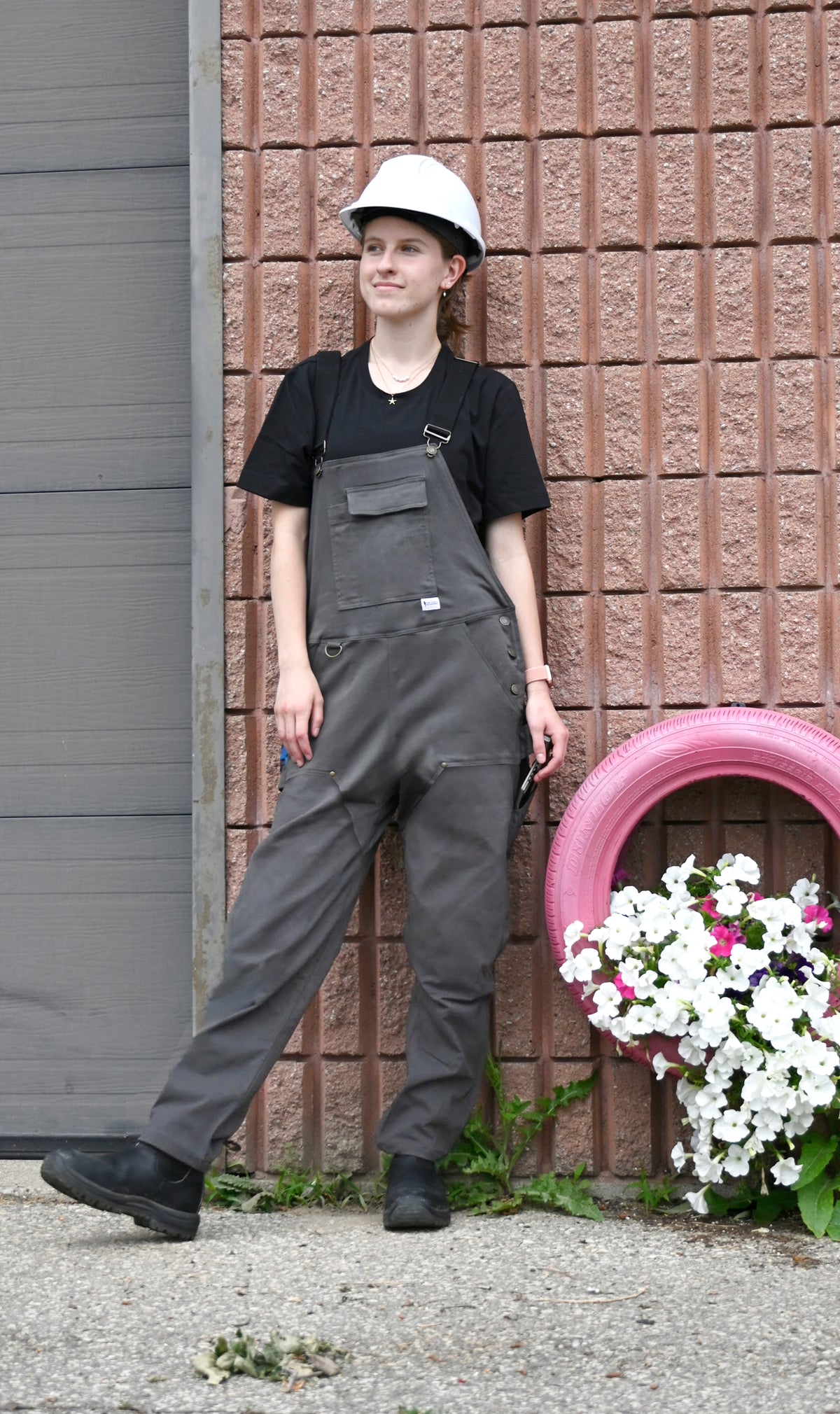Zenith Full Grey Women’s Work Overalls