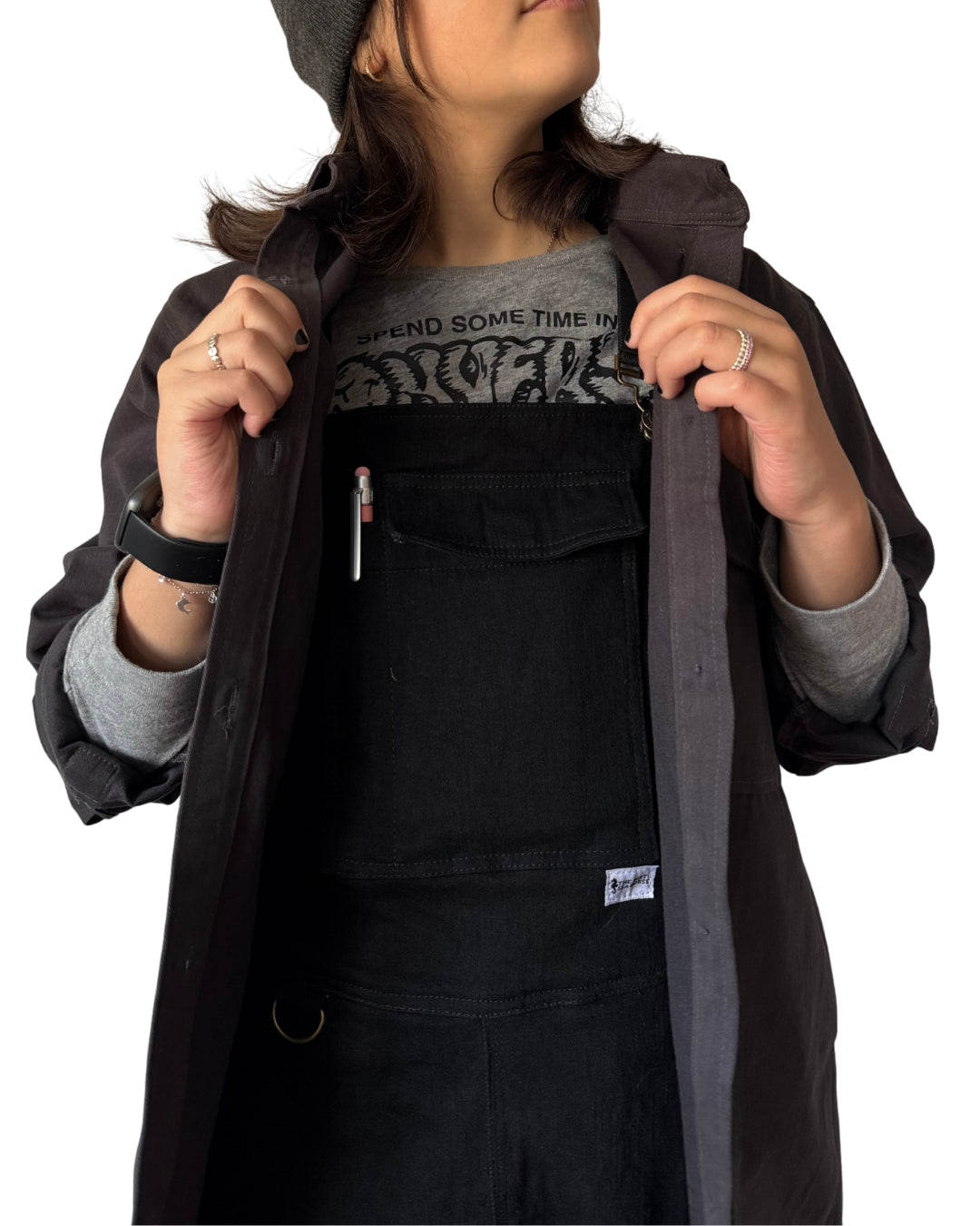 Bundle N°1 : Black Zenith Overall + Grey Shirt