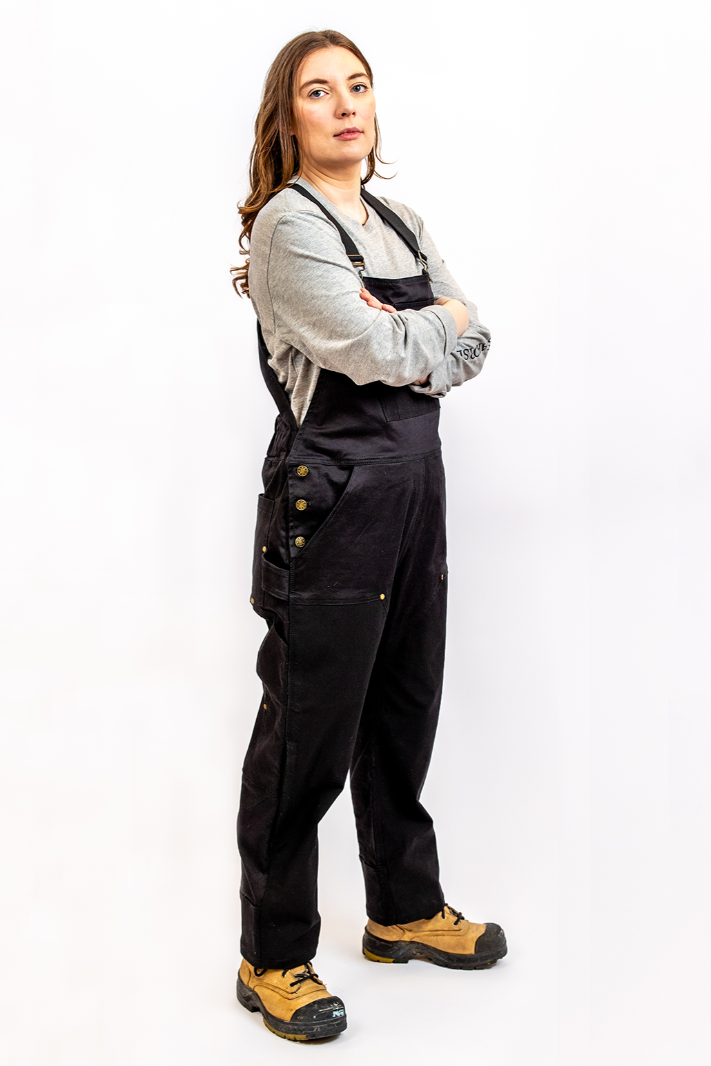 Zenith Black Women's Work Overalls Canada | The Dirty Seahorse